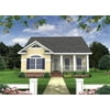House Plan Gallery - HPG-1100 - 1,100 sq ft - 2 Bedroom - 2 Bath Small House Plans - Single Story Printed Blueprints - Simple to Build (5 Printed Sets)