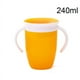 thumbnail image 5 of 360 Trainer Cup Vasos para beber a prueba de fugas y antiestrangulamiento para el hogar de bebés y niños (amarillo), 5 of 5