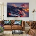 thumbnail image 3 of Cherry Tree Volcano Nature Poster Decorative Painting Canvas Wall Art Living Room Posters Bedroom Painting,Unframe-style,16x24inch(40x60cm), 3 of 8