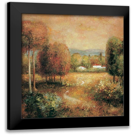 Rogers, Adam 12x12 Black Modern Framed Museum Art Print Titled - Berkshire Memory I