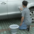 thumbnail image 4 of Foldable Bucket Portable Folding Bucket Camping Beach Fishing Multipurpose Bucket, 4 of 8
