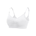 thumbnail image 3 of Ingzy Front Open Seamless Maternity Nursing Bra, 3-Row Back Closure Adjustable Straps Plus Size Lightweight Supportive Postpartum Breastfeeding Bra, 3 of 8