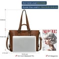 thumbnail image 2 of SENDEFN Women Fashion Handbags Wallet Tote Bag Shoulder Bag Top Handle Satchel Purse Set, 2 of 7