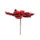 thumbnail image 5 of Nuevos recortes de decoración para árboles de Navidad, adornos, flores navideñas, adornos navideños, flores navideñas a cuadros negros y rojos, diámetro 16,8 cm, altura 14 cm, 5 of 14