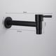 thumbnail image 4 of 1Pcs Black Wall Mounted Faucets Bathroom Corner Washing Machine Faucet Outdoor Garden Bibcock Bath Toilet Mop Pool Taps, 4 of 10