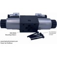 thumbnail image 2 of Electric Solenoid Hydraulic Valve, D03 (NG6) DIN Connector 21 GPM 4560 Psi 3 Position, VSD6 Series (C-All Ports Closed in Center, 110VAC), 2 of 8