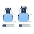 thumbnail image 3 of gcong Lightweight School Bookbag for Travel Study and Everyday Use Comfortable Backpack Yellow, 3 of 4