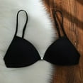 thumbnail image 6 of Push Up Bra Front Closure Bras for Women Comfort None Underwire Low Cut V-Neck Bralette Seamless Padded Bra, 6 of 9