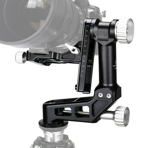 SUNWAYFOTO GH-02 Tête de Gimbal en Aluminium Charge 66 lbs (30 Kgs)