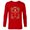 New Red, variant on Marvel Holiday Christmas Avengers Holly Iron Man Nutcracker - Long Sleeve T-Shirt for Men - Customized-Athletic Heather