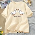 thumbnail image 3 of Camiseta con estampado de Goose bulks Unisex, camisa divertida de algodón, manga corta, holgada, de gran tamaño, ropa de calle, Verano, 3 of 5