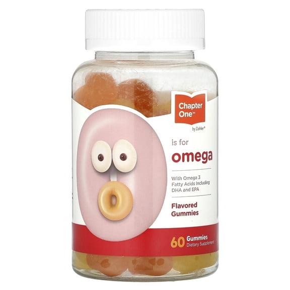 Chapter One Omega 3, Flavored Gummies, 60 Gummies
