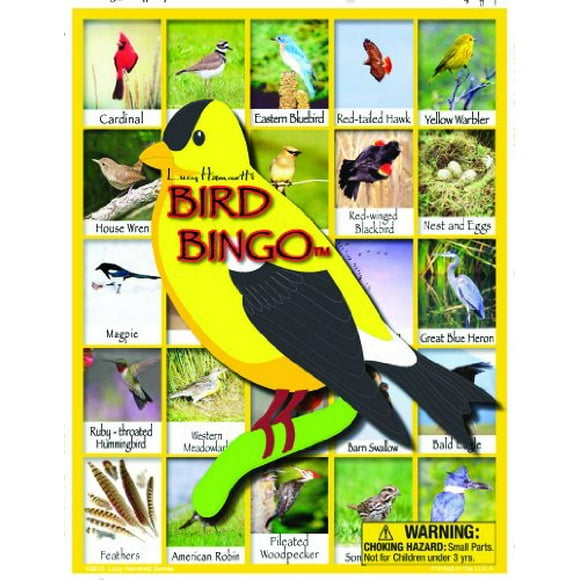 Jeu de Société de Bingo-Test d'Oiseaux