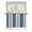 SteelBlue, variant on Sheer Curtains 108 Inches Long, Blue Beige Striped Semi Sheer Curtains Light Filtering Window Treatment, Modern Stripes Art Farmhouse Privacy Voile Drapes for Living Room Bedroom 52x108 Inch