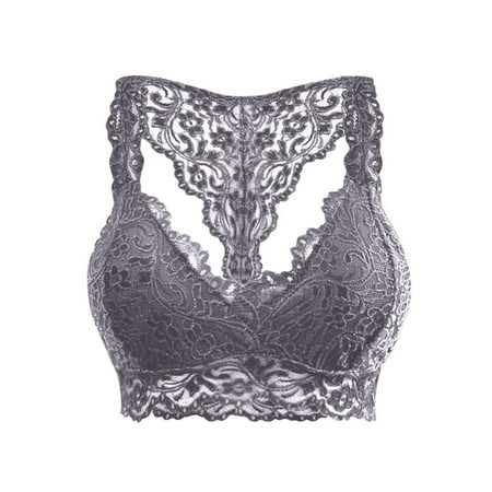 

5 packs * Sexy Underwear For Women New Plus Size Vest Crop Wire Free Bra Lingerie V Neck Lingerie S 3XL women s lingerie sexy naughty plus size