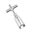 thumbnail image 5 of OUNONA 1Pack Silver Wine Bottle Opener with Corkscrew Opening for Home Party and Wedding Use, 5 of 6