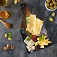 thumbnail image 5 of Astrology Cutting Board, Abstract Astral Illustration of the Universe Electricity in Infinity, Decorative Tempered Glass Cutting and Serving Board, Wine Bottle Shape, Multicolor, by Ambesonne, 5 of 5