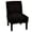 Black, variant on CJC Armless Accent Chair Covers Stretch Couch Slipcovers Removable Furniture Protector Covers for Home Hotel, Silver Gray
