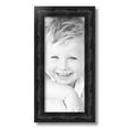 thumbnail image 2 of ArtToFrames 7" x 16" Matte Black Picture Frame, 7x16 inch Black Wood Poster Frame (WOM-5113),  Pack, 2 of 7