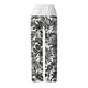 thumbnail image 4 of Gibobby pantalones de maternidad mujer Pantalones de yoga sueltos con estampado de cintura elástica y tira de bolsillo de cintura alta para mujer Pantalones largos casuales (Gris, XXL), 4 of 5