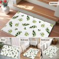 thumbnail image 5 of Green Olive Branches Entryway Rug 2'x3'&nbsp; Non Slip Front Door Mats, Spring Pastoral Leaves Botanical Entrance Rugs Indoor Outdoor Carpet, Washable Floor Mats Small Area Rug for Bedroom Kitchen, 5 of 8