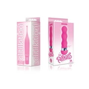 Sexy, Kinky Gift Set Bundle of Clitillation! Pearl Point Clitoral Stimulator and Icon Brands Pinkies, Curvy