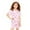 3-Pink, variant on Teen Silk Pjs Kids Valentines Day Pajama Short Sleeve Heart Print Button Down Nightwear Pajamas 12-13 Years Girls