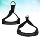 thumbnail image 4 of 2 piezas de cuerda de tracción con anilla en D para entrenamiento de tríceps, barra en V para entrenamiento de fuerza y fitness (negro), 4 of 6