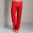 thumbnail image 2 of Vedolay Mens Sweatpants with Pockets Solid Color Straight Leg Trousers Loose Casual Sports Pants Red,L, 2 of 4