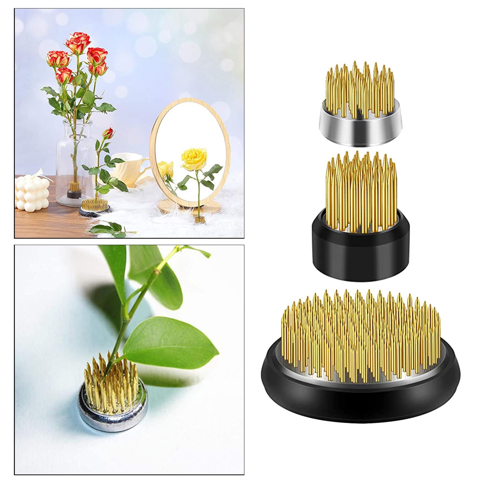 Yunhgft 3Pcs Flower Frog Round Flower Arranger Flower Fixed Tools Japanese Flower Holder