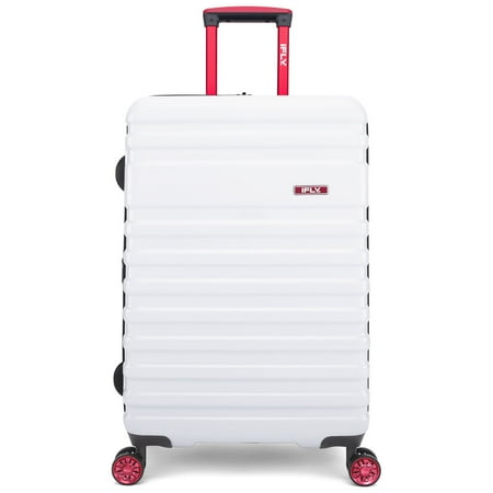 iFLY Hardside Luggage Spectre 24", White/Navy