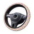 thumbnail image 4 of Daiia Dinosaur Steering Wheel Cover Auto Steering Wheel Covers Breathable Anti-Slip Steering Wheels Car Interior Decor Accessories for Men Women Universal 15 Inch, 4 of 8