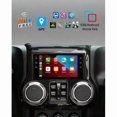 thumbnail image 1 of HD Car Navigation Stereo For Jeep Wrangler JK 2011-2014 - Android 13 (4+64GB), 7" IPS Touch, AHD Backup Camera, CarPlay/Android Auto,Bluetooth/ WiFi, FM, GPS Navigation, SWC​, 1 of 10
