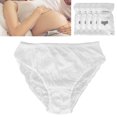 thumbnail image 4 of Postpartum Underwear, 5 Pack Maternity Pants Disposable Underwear Super Soft Breathable  For Daily Use For Travel, 4 of 8