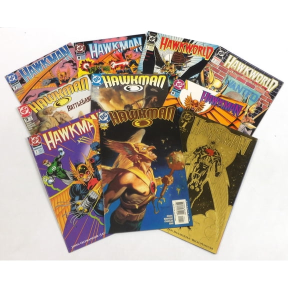 Hawkman Value Bundle 10-Pack of Comic Books - DC Comics - Justice League