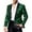 Green #01, variant on Men's Sport Coats & Blazers Flower One Button Paisley Tuxedo Mardi Gras Carnival Parade Suit Jacket Cocktail Attire Outfit
