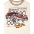 thumbnail image 5 of Hot Wheels Cotton Gauze Button Down Shirt, T-Shirt and Shorts 3 Piece Outfit Set Infant to Little Kid, 5 of 5