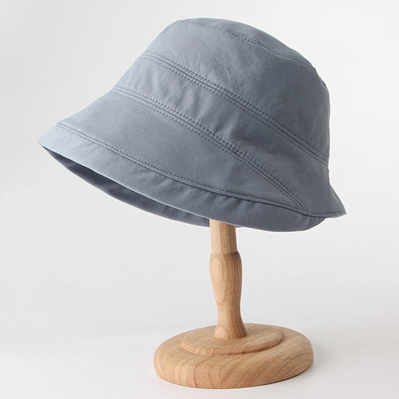 Kelon Women Adjustable Large Brim Fisherman Hat, Quick Drying Sunshade Cap, Foldable Beach Travel Hat, One Size Bucket Hats