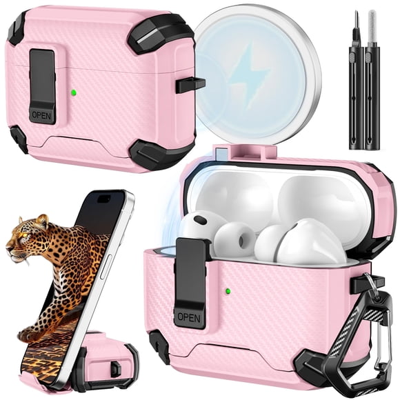 Funda Inesore para AirPods Pro 3 2025 con Soporte y Kit de Limpieza