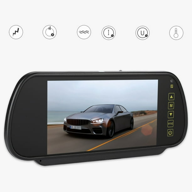 Moniteur Rétroviseur Intérieur 4.3 Pouces Avec Gradation Automatique - Idéal Pour Taxi Et Voiture