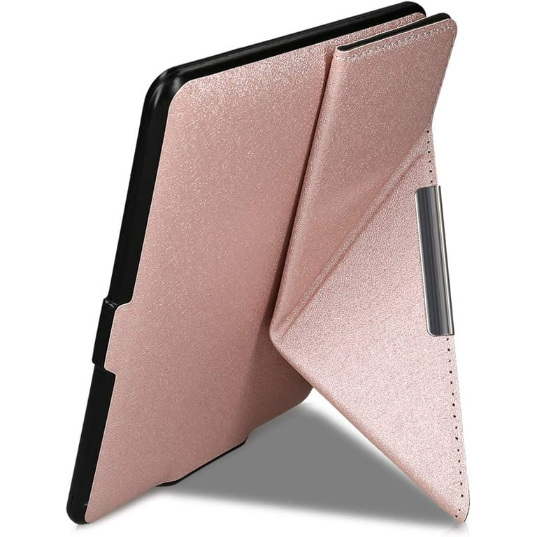 Origami Case Compatible with  Kindle Paperwhite - Case Ultra Slim Fit PU Leather Cover with Stand - (FOR