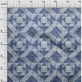 thumbnail image 3 of oneOone Cotton Jersey Medium Blue Fabric Asian Floral Quilting Supplies Print Sewing Fabric By The Yard 58 Inch Wide, 3 of 4
