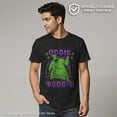 thumbnail image 2 of Men's The Nightmare Before Christmas Oogie Boogie Ugly Sweater Graphic Tee Black 3X Large, 2 of 10