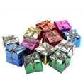thumbnail image 1 of Caja de regalo colgante para árbol de Navidad, decoración de fiestas de Navidad, decoración colgante para árbol de Navidad, adorno colgante, caja multicolor, adornos de fiesta (12, 1 of 5