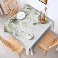 thumbnail image 2 of Square Tablecloth 60x60 Inch – Waterproof Polyester Printed Table Cover, Wrinkle Resistant & Washable for Kitchen Dining Picnic Party Decor, Single-v4-13, White, 2 of 6
