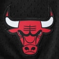 thumbnail image 3 of Women's Mitchell & Ness Black Chicago Bulls Hardwood Classics 1996 NBA Finals Jump Shot Shorts, 3 of 4
