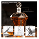 thumbnail image 2 of Decantador De Diamante De Vidrio 750 Ml Decantador De Whisky, 2 of 5