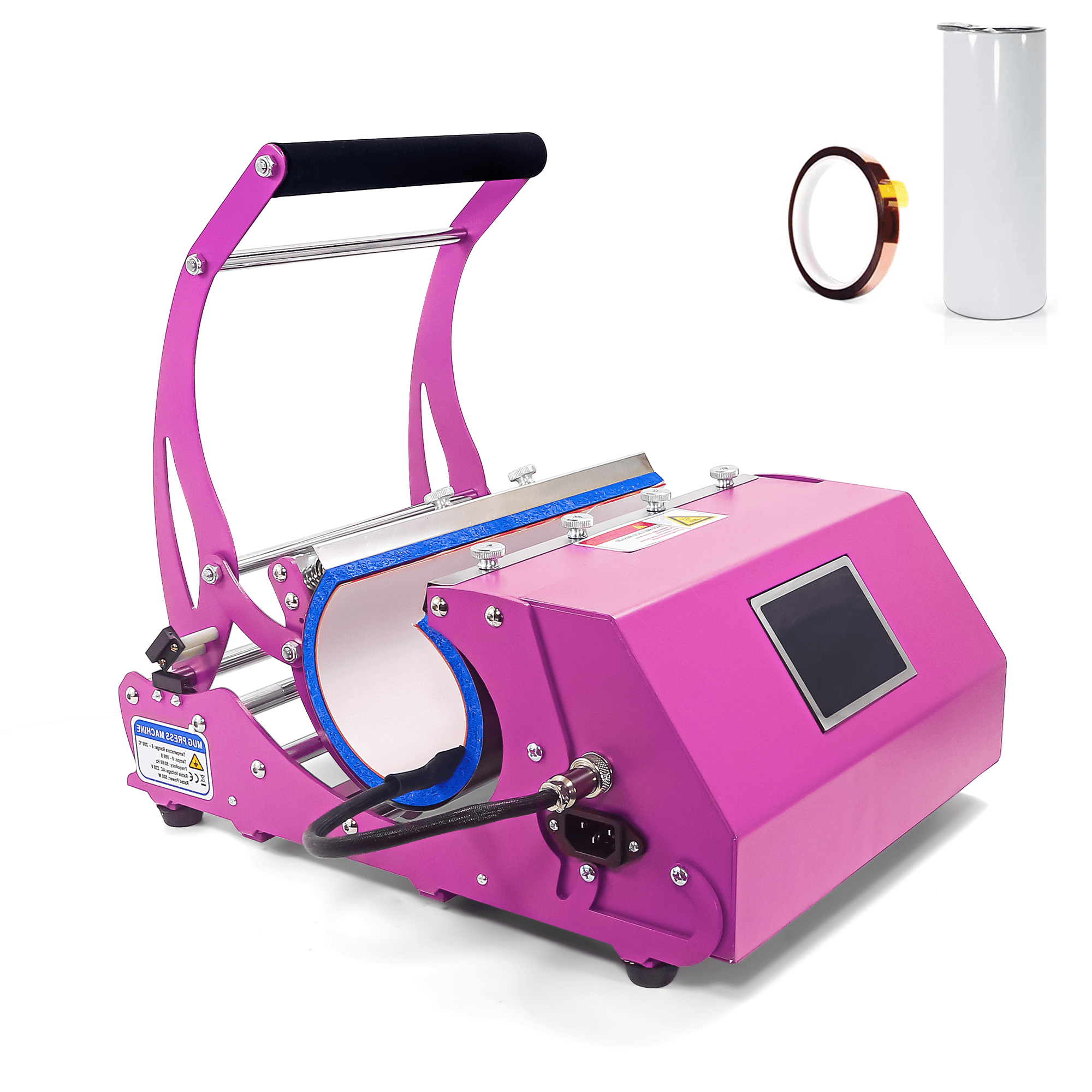 AGH Tumbler Heat Press 2030oz Pink Mug Press Machine Fits for 12oz
