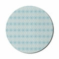 thumbnail image 1 of Oriental Mouse Pad for Computers, Illustration of Pastel Tone Repetitive Lattice Inspired Details, Round Non-Slip Thick Rubber Modern Gaming Mousepad, 8" Round, Multicolor, by Ambesonne, 1 of 2