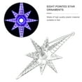 thumbnail image 4 of OULII 5Pcs Hanging Christmas Star Eight Pointed Star LED Illumination Decor, 4 of 6